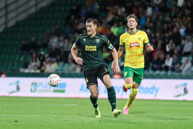 Zilina 23.07.2026. Pilka nozna Liga Konferencji UEFA sezon 2025 2026 runda 2 mecz: MSK Zilina - GKS Katowice --- Football UEFA Conference League season 2025 2026 round 2 match: MSK Zilina - GKS Katowice nz Arkadiusz Jedrych Fot. Kacper Staniec NEWSPIX.PL --- newspix.pl 