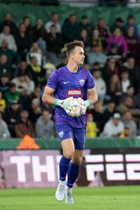 ZILINA, 23.07.2026 MECZ LIGA KONFERENCJI SEZON 2026 27: MSK ZILINA - GKS KATOWICE UEFA CONFERENCE LEAGUE 2025 26: MSK ZILINA - GKS KATOWICE JAKUB BADZGON FOT. MATEUSZ WIEWIORKA 400MM.PL NEWSPIX.PL --- newspix.pl 