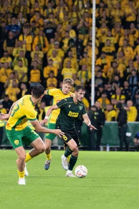 ZILINA, 23.07.2026 MECZ LIGA KONFERENCJI SEZON 2026 27: MSK ZILINA - GKS KATOWICE UEFA CONFERENCE LEAGUE 2025 26: MSK ZILINA - GKS KATOWICE BORJA GALAN FOT. MATEUSZ WIEWIORKA 400MM.PL NEWSPIX.PL --- newspix.pl 