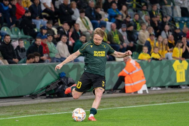 ZILINA, 23.07.2026 MECZ LIGA KONFERENCJI SEZON 2026 27: MSK ZILINA - GKS KATOWICE UEFA CONFERENCE LEAGUE 2025 26: MSK ZILINA - GKS KATOWICE MARCEL WEDRYCHOWSKI FOT. MATEUSZ WIEWIORKA 400MM.PL NEWSPIX.PL --- newspix.pl 