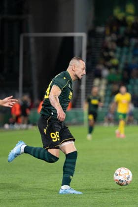 ZILINA, 23.07.2026 MECZ LIGA KONFERENCJI SEZON 2026 27: MSK ZILINA - GKS KATOWICE UEFA CONFERENCE LEAGUE 2025 26: MSK ZILINA - GKS KATOWICE ADAM ZRELAK FOT. MATEUSZ WIEWIORKA 400MM.PL NEWSPIX.PL --- newspix.pl 
