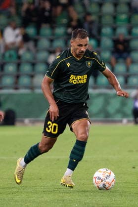ZILINA, 23.07.2026 MECZ LIGA KONFERENCJI SEZON 2026 27: MSK ZILINA - GKS KATOWICE UEFA CONFERENCE LEAGUE 2025 26: MSK ZILINA - GKS KATOWICE ALAN CZERWINSKI FOT. MATEUSZ WIEWIORKA 400MM.PL NEWSPIX.PL --- newspix.pl 