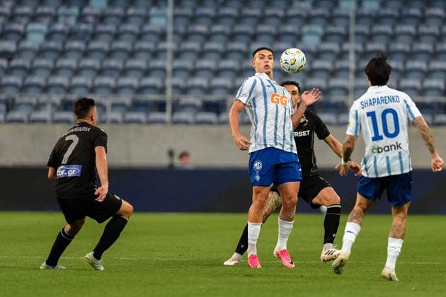 Lublin 23.07.2026. Football UEFA Europa League Qualifiers match, second qualifying round 1st leg, between FC Dynamo Kyiv and PAOK FC in Lublin, Poland --- Mecz Ligi Europy UEFA - 2. runda kwalifikacji pomiedzy Dynamo Kijow a PAOK FC w Lublinie, Polska. Persons Shown : Fot. Kazimierz Kozuch Arena Akcji NEWSPIX.PL --- newspix.pl 
