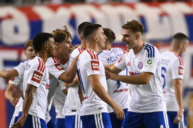 Croatia, Split, July 26, 2023. Poljud Stadium. Europa League second qualifying round match: Hajduk vs. Pafos. Photo: Tom Dubravec CROPIX Split CROATIA Copyright: xxTomxDubravecx td_hajduk_pafos45-230726
