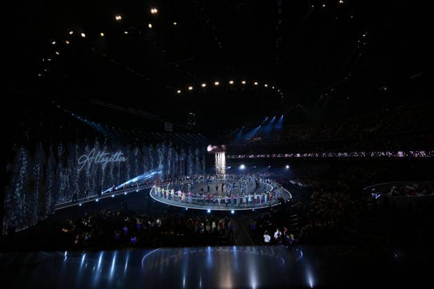 COM26 OPENING CEREMONY, Scenes from the Opening Ceremony of the Glasgow 2026 Commonwealth Games at The Hydro in Glasgow, Scotland, Thursday, July 23, 2026. ( NO ARCHIVING, EDITORIAL USE ONLY GLASGOW UNITED KINGDOM  Copyright: xJOELxCARRETTx 20260724138323126920