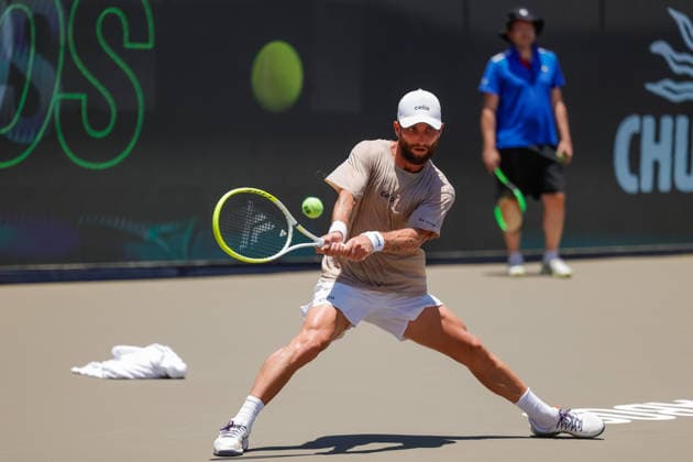 LOS CABOS TENNIS OPEN 2026 LOS CABOS TENNIS OPEN 2026 23072026 LOS CABOS, MEXICO. Action photo of Corentin Moutet of France, during a training session at the Cabo Sorts Complex, prior to the start of the Los Cabos Tennis Open 2026 in Baja California, Mexico. Foto de accion de Corentin Moutet de Francia, durante una sesion de entrenamiento en el Cabo Sports Complex, previo al arranque del Los Cabos Tennis Open 2026 en Baja California, Mexico. PHOTO BY IMAGENSHOP AGENCIA FOTOGRAFICA LOS CABOS BAJA CALOFORNIA MEXICO *** LOS CABOS TENNIS OPEN 2026 LOS CABOS TENNIS OPEN 2026 07 23 2026 LOS CABOS, MEXICO Action photo of Corentin Moutet of France during a training session at the Cabo Sports Complex prior to the start of the 2026 Los Cabos Tennis Open in Baja California, Mexico Action photo of Corentin Moutet of France, during a training session at the Cabo Sports Complex, prior to the start of the 2026 Los Cabos Tennis Open in Baja California, Mexico PHOTO BY IMAGENSHOP PHOTO AGENCY LOS CABOS BAJA CALIFORNIA MEXICO Copyright: xIMAGENSHOPxAGENCIAxFOTOGRAFICAx