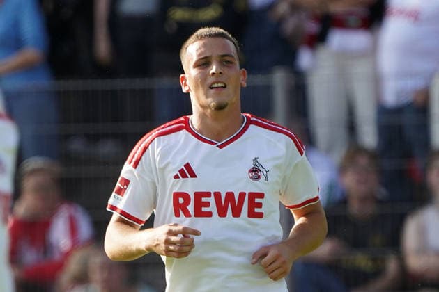23 .07.2026, Fussball, Köln, Testspiel, Freundschaftsspiel, SV Bergische Gladbach 09 vs 1.FC Köln, Belkaw -Arena , Bergisch Bladbach Said El Mala 1.FC Köln, Aktion, Einzelbild *** July 23, 2026, Soccer, Cologne, Exhibition Match, Friendly Match, SV Bergische Gladbach 09 vs. 1. FC Köln, Belkaw Arena, Bergisch Gladbach, Said El Mala (1. FC Köln), Action, Still Image