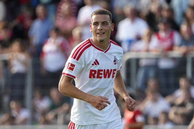 23 .07.2026, Fussball, Köln, Testspiel, Freundschaftsspiel, SV Bergische Gladbach 09 vs 1.FC Köln, Belkaw -Arena , Bergisch Bladbach Said El Mala 1.FC Köln, Aktion, Einzelbild *** July 23, 2026, Soccer, Cologne, Exhibition Match, Friendly Match, SV Bergische Gladbach 09 vs. 1. FC Köln, Belkaw Arena, Bergisch Gladbach, Said El Mala (1. FC Köln), Action, Still Image
