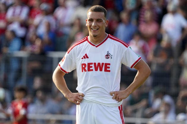 23 .07.2026, Fussball, Köln, Testspiel, Freundschaftsspiel, SV Bergische Gladbach 09 vs 1.FC Köln, Belkaw -Arena , Bergisch Bladbach Said El Mala 1.FC Köln, Aktion, Einzelbild *** July 23, 2026, Soccer, Cologne, Exhibition Match, Friendly Match, SV Bergische Gladbach 09 vs. 1. FC Köln, Belkaw Arena, Bergisch Gladbach, Said El Mala (1. FC Köln), Action, Still Image