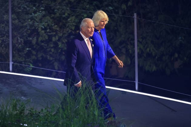 King Charles and Queen Camilla arrive for The 2026 Commonwealth Games opening ceremony for Glasgow 2026 at the OVO Hydro, Glasgow, Scotland on Thursday 23 July 2026. Photo: Simon Stacpoole Glasgow Scotland Copyright: xx