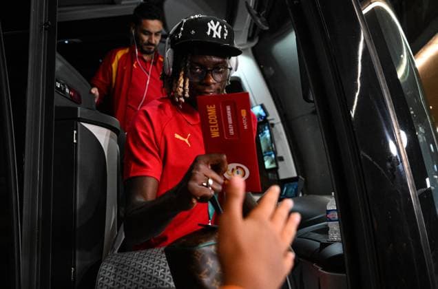 Galatasaray arrives Austria for its training camp WINDISCHGARSTEN, AUSTRIA - JULY 24: Lesley Ugochukwu of Galatasaray arrives with the team for the second phase of the club s pre-season training camp in Windischgarsten, Austria, on July 24, 2026. Akin Celiktas Anadolu Windischgarsten Austria. Editorial use only. Please get in touch for any other usage.  Copyright: x2026xAnadoluxAkinxCeliktasx