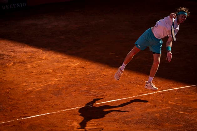 Andrey Rublev v Timofey Skatov - Millennium Estoril Open 2026 Andrey Rublev of Russia competes against Timofey Skatov of Kazakhstan during the Millennium Estoril Open ATP, Tennis Herren 250 tennis tournament at Estoril Tennis Club in Estoril, Portugal, on July 23, 2026. Estoril Portugal  Copyright: xNunoxCruzx originalFilename:cruz-andreyru260723_npwDT.jpg