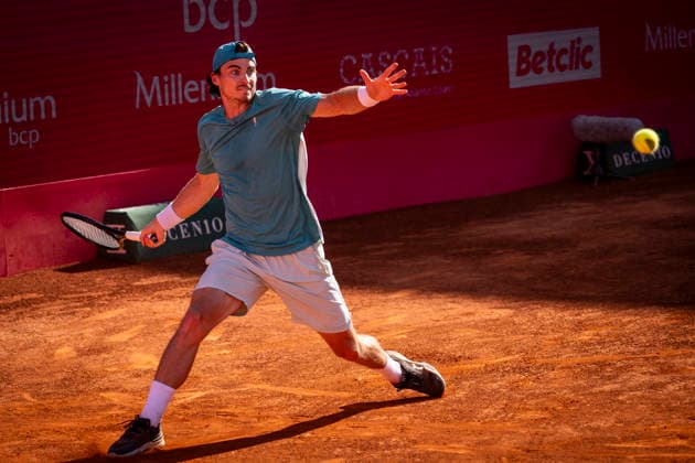 Andrey Rublev v Timofey Skatov - Millennium Estoril Open 2026 Andrey Rublev of Russia competes against Timofey Skatov of Kazakhstan during the Millennium Estoril Open ATP, Tennis Herren 250 tennis tournament at Estoril Tennis Club in Estoril, Portugal, on July 23, 2026. Estoril Portugal  Copyright: xNunoxCruzx originalFilename:cruz-andreyru260723_np7K6.jpg