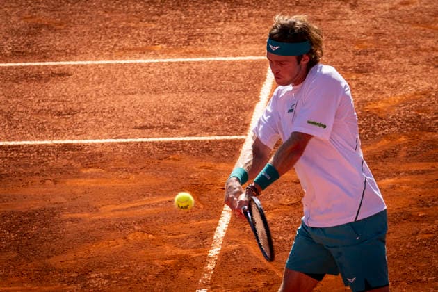 Andrey Rublev v Timofey Skatov - Millennium Estoril Open 2026 Andrey Rublev of Russia competes against Timofey Skatov of Kazakhstan during the Millennium Estoril Open ATP, Tennis Herren 250 tennis tournament at Estoril Tennis Club in Estoril, Portugal, on July 23, 2026. Estoril Portugal  Copyright: xNunoxCruzx originalFilename:cruz-andreyru260723_npFhk.jpg