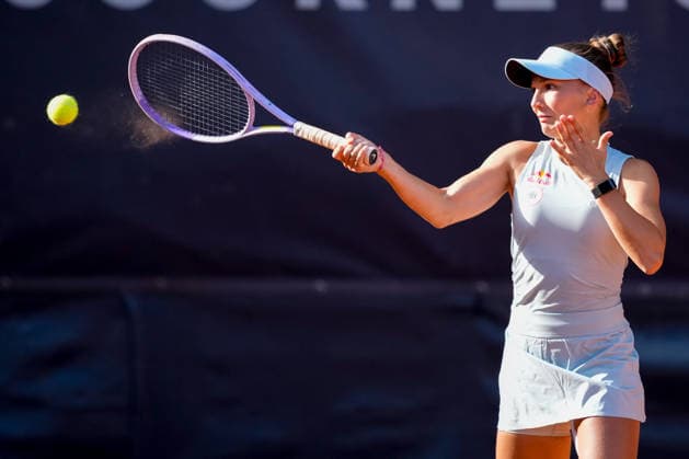 MSC Hamburg Ladies Open - Day 4 Julia Stusek of Germany plays with partner Nastasja Schunk during their round of 16 doubles match against Leyre Romero Gormaz and Sara Sorribes Tormo of Spain at the 2026 MSC Hamburg Ladies Open Women s tennis tournament at Am Rothenbaum in Hamburg, Germany. Hamburg Hamburg Germany  Copyright: xOwenxHammondx originalFilename:hammond-2026msch260723_npZHC.jpg