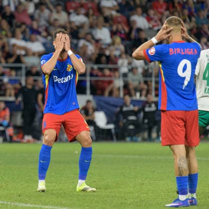 FCSB v FK Auda - UEFA Conference League Second Qualifying Round Birligea of FCSB plays against FK Auda during the UEFA Conference League Second Qualifying Round match at Steaua Stadium in Bucharest, Romania, on July 23, 2026 Bucharest Romania  Copyright: xStefanxPanaitescux originalFilename:panaitescu-notitle260723_npZwH.jpg