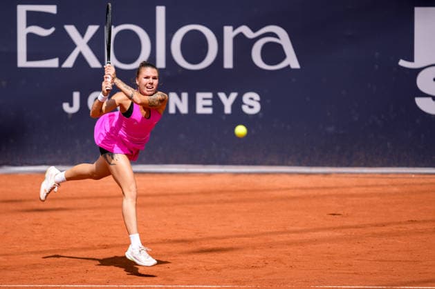 MSC Hamburg Ladies Open - Day 4 First seed Oleksandra Oliynykova of Ukraine plays against Leyre Romero Gormaz of Spain during their round of 16 match at the 2026 MSC Hamburg Ladies Open women s tennis tournament at Am Rothenbaum in Hamburg, Germany. Hamburg Hamburg Germany  Copyright: xOwenxHammondx originalFilename:hammond-2026msch260723_npfMi.jpg