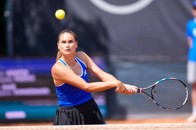 MSC Hamburg Ladies Open - Day 4 Alexandra Panova plays with partner Magali Kempen of Belgium during their quarterfinal doubles match against Lisa Zaar of Sweden and Kimberley Zimmermann of Belgium at the 2026 MSC Hamburg Ladies Open women s tennis tournament at Am Rothenbaum in Hamburg, Germany. Hamburg Hamburg Germany  Copyright: xOwenxHammondx originalFilename:hammond-2026msch260723_np7vT.jpg