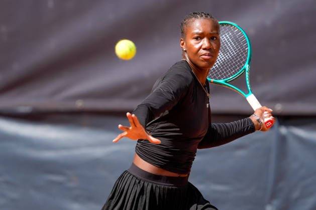 MSC Hamburg Ladies Open - Day 4 Noma Noha Akugue and Tamara Korpatsch of Germany play against Zhibek Kulambayeva of Kazakhstan and Darja Semenistaja of Latvia during their round of 16 doubles match at the 2026 MSC Hamburg Ladies Open Women s tennis tournament at Am Rothenbaum in Hamburg, Germany. Hamburg Hamburg Germany  Copyright: xOwenxHammondx originalFilename:hammond-2026msch260723_np7eB.jpg