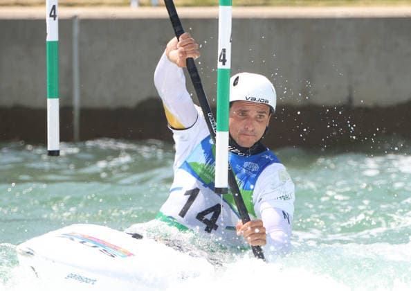 July 23, 2026, Oklahoma City, Oklahoma, USA: TIMOTHY ANDERSON of Australia during Men s Kayak final on 2026 ICF Canoe Slalom World Championships, Oklahoma City, USA. ICF Canoe Slalom World Championships 2026 - Timothy Anderson  - ZUMAc278 20260723_zsp_c278_009 Copyright: xMarcinxCholewinskix