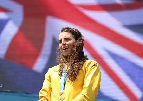 July 23, 2026, Oklahoma City, Oklahoma, USA: JESSICA FOX of Australia gold medalist of Women s Kayak on 2026 ICF Canoe Slalom World Championships, Oklahoma City, USA. ICF Canoe Slalom World Championships 2026 - Jessica Fox  - ZUMAc278 20260723_zsp_c278_017 Copyright: xMarcinxCholewinskix