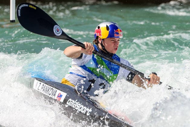 ICF Canoe Slalom World Championships Zuzana Pankova during ICF Canoe Slalom World Championships in Oklahoma City, USA, on July 23, 2026 Oklahoma City USA  Copyright: xFotoxOlimpikx originalFilename:jastrzebowski-icfcanoe260723_np2oA.jpg