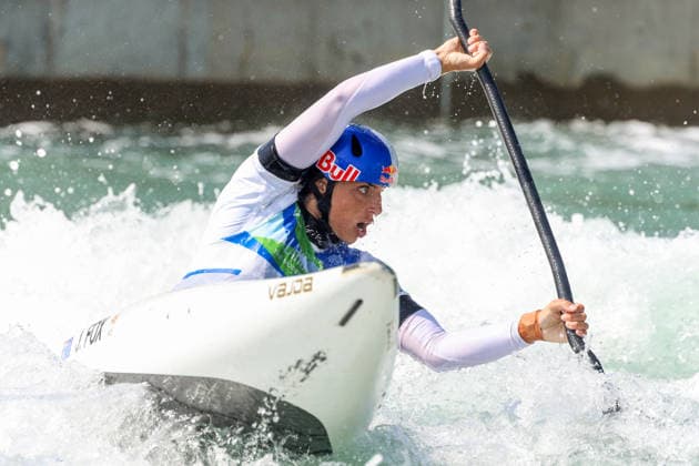 ICF Canoe Slalom World Championships Jessica Fox during ICF Canoe Slalom World Championships in Oklahoma City, USA, on July 23, 2026 Oklahoma City USA  Copyright: xFotoxOlimpikx originalFilename:jastrzebowski-icfcanoe260723_npJat.jpg