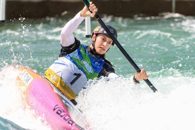 ICF Canoe Slalom World Championships Ricarda Funk during ICF Canoe Slalom World Championships in Oklahoma City, USA, on July 23, 2026 Oklahoma City USA  Copyright: xFotoxOlimpikx originalFilename:jastrzebowski-icfcanoe260723_npM9y.jpg