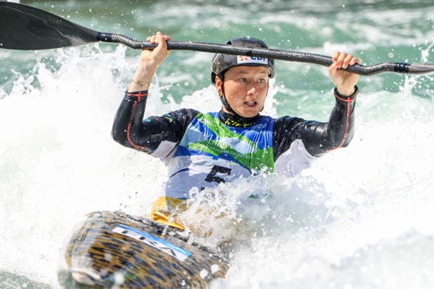 ICF Canoe Slalom World Championships Camille Prigent during ICF Canoe Slalom World Championships in Oklahoma City, USA, on July 23, 2026 Oklahoma City USA  Copyright: xFotoxOlimpikx originalFilename:jastrzebowski-icfcanoe260723_nppZY.jpg