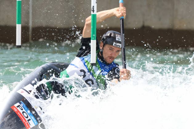 ICF Canoe Slalom World Championships Michal Pasiut during ICF Canoe Slalom World Championships in Oklahoma City, USA, on July 23, 2026 Oklahoma City USA  Copyright: xFotoxOlimpikx originalFilename:jastrzebowski-icfcanoe260723_npu1U.jpg