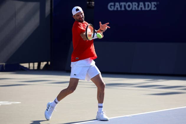 LOS CABOS TENNIS OPEN 2026 LOS CABOS TENNIS OPEN 2026 23072026 LOS CABOS, MEXICO. Action photo of Grigor Dimitrov of Bulgaria, during a training session at the Cabo Sorts Complex, prior to the start of the Los Cabos Tennis Open 2026 in Baja California, Mexico. Foto de accion de Grigor Dimitrov de Bulgaria, durante una sesion de entrenamiento en el Cabo Sports Complex, previo al arranque del Los Cabos Tennis Open 2026 en Baja California, Mexico. PHOTO BY IMAGENSHOP AGENCIA FOTOGRAFICA LOS CABOS BAJA CALOFORNIA MEXICO *** LOS CABOS TENNIS OPEN 2026 LOS CABOS TENNIS OPEN 2026 07 23 2026 LOS CABOS, MEXICO Action photo of Grigor Dimitrov of Bulgaria during a training session at the Cabo Sports Complex prior to the start of the 2026 Los Cabos Tennis Open in Baja California, Mexico Action photo of Grigor Dimitrov of Bulgaria, during a training session at the Cabo Sports Complex, prior to the start of the 2026 Los Cabos Tennis Open in Baja California, Mexico PHOTO BY IMAGENSHOP PHOTO AGENCY LOS CABOS BAJA CALIFORNIA MEXICO Copyright: xIMAGENSHOPxAGENCIAxFOTOGRAFICAx
