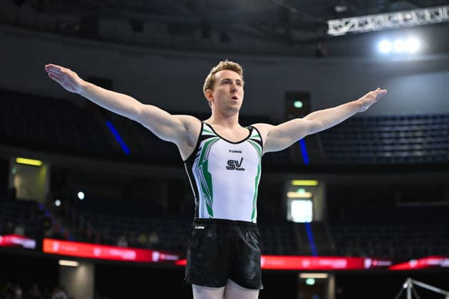 Nils Dunkel (SV Halle) DIE FINALS 2026 - Deutsche Meisterschaften Geraeteturnen Mehrkampf Maenner 23.07.2026 DIE FINALS 2026 - Deutsche Meisterschaften Geraeteturnen Mehrkampf Maenner, 23.07.2026 Hannover *** Nils Dunkel, SV Halle THE FINALS 2026 German Artistic Gymnastics Championships, Men s All-Around, July 23, 2026 THE FINALS 2026 German Artistic Gymnastics Championships, Men s All-Around, July 23, 2026, Hanover Copyright: xEibner-Pressefoto xHoepnerx EP_PHR