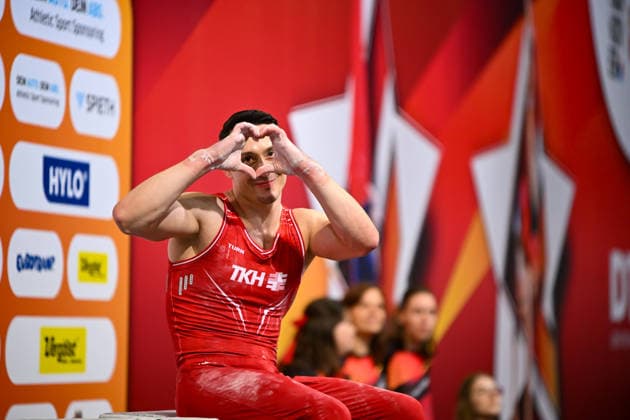 Andreas Toba (Turn-Klubb zu Hannover 1858) DIE FINALS 2026 - Deutsche Meisterschaften Geraeteturnen Mehrkampf Maenner 23.07.2026 DIE FINALS 2026 - Deutsche Meisterschaften Geraeteturnen Mehrkampf Maenner, 23.07.2026 Hannover *** Andreas Toba Turn Klubb Hannover 1858 THE FINALS 2026 German Artistic Gymnastics Championships Men s All-Around July 23, 2026 THE FINALS 2026 German Artistic Gymnastics Championships Men s All-Around, July 23, 2026, Hanover Copyright: xEibner-Pressefoto xHoepnerx EP_PHR