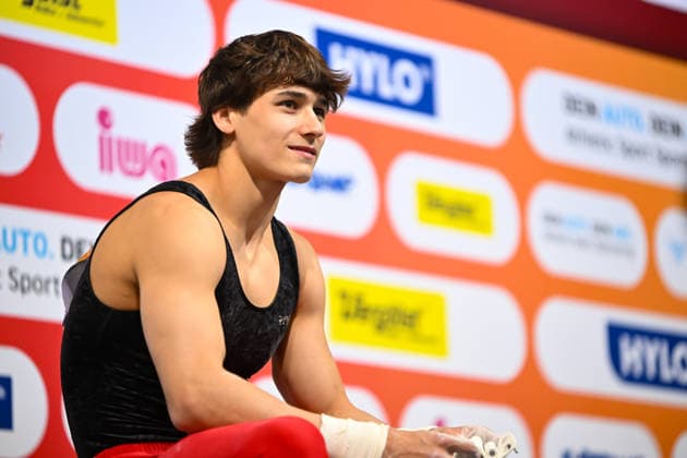 Timo Eder (MTV 1846 Ludwigsburg) DIE FINALS 2026 - Deutsche Meisterschaften Geraeteturnen Mehrkampf Maenner 23.07.2026 DIE FINALS 2026 - Deutsche Meisterschaften Geraeteturnen Mehrkampf Maenner, 23.07.2026 Hannover *** Timo Eder MTV 1846 Ludwigsburg THE FINALS 2026 German Artistic Gymnastics Championships Men s All-Around July 23, 2026 THE FINALS 2026 German Artistic Gymnastics Championships Men s All-Around, July 23, 2026, Hanover Copyright: xEibner-Pressefoto xHoepnerx EP_PHR