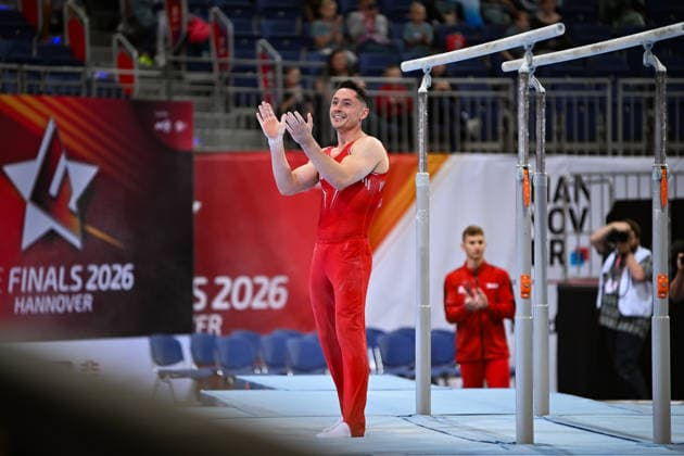 Andreas Toba (Turn-Klubb zu Hannover 1858) DIE FINALS 2026 - Deutsche Meisterschaften Geraeteturnen Mehrkampf Maenner 23.07.2026 DIE FINALS 2026 - Deutsche Meisterschaften Geraeteturnen Mehrkampf Maenner, 23.07.2026 Hannover *** Andreas Toba Turn Klubb Hannover 1858 THE FINALS 2026 German Artistic Gymnastics Championships Men s All-Around July 23, 2026 THE FINALS 2026 German Artistic Gymnastics Championships Men s All-Around, July 23, 2026, Hanover Copyright: xEibner-Pressefoto xHoepnerx EP_PHR