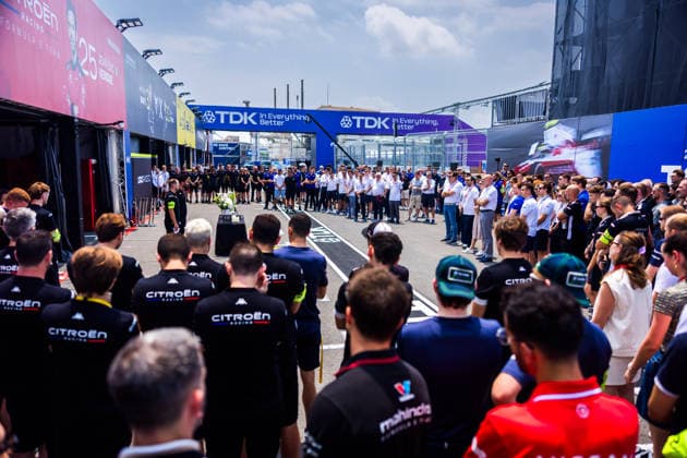 2026 FORMULA E TOKYO ePRIX Tribute to Cyril Blais during the Tokyo ePrix, 14th and 15th round of the 2025-26 ABB FIA Formula E World Championship, WM, Weltmeisterschaft on the Tokyo Street Circuit from July 24 to 26, 2026 in Tokyo, Japan - TokyoJapan  Copyright: xBastienxRouxx