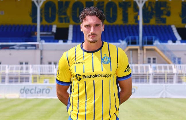 Ricky Bornschein ; 1. FC Lokomotive Leipzig; Regionalliga Nordost,ÊPorträttermin, 2026 2027 , Leipzig, 21.07.2026 , *** Ricky Bornschein, 1. FC Lokomotive Leipzig, Northeast Regional League, Photo Shoot, 2026–2027, Leipzig, July 21, 2026, Picture Point