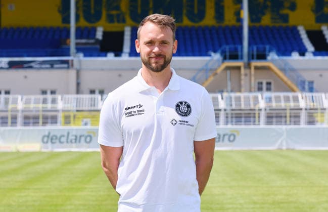 Mannschaftsarzt Dr. Maximilian Lenk ; 1. FC Lokomotive Leipzig; Regionalliga Nordost,ÊPorträttermin, 2026 2027 , Leipzig, 21.07.2026 , *** Team Doctor Dr. Maximilian Lenk, 1. FC Lokomotive Leipzig, Northeast Regional League, photo shoot, 2026–2027, Leipzig, July 21, 2026, Picture Point