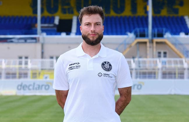 Physiotherapeut Lukas Vilda ; 1. FC Lokomotive Leipzig; Regionalliga Nordost,ÊPorträttermin, 2026 2027 , Leipzig, 21.07.2026 , *** Physical Therapist Lukas Vilda, 1. FC Lokomotive Leipzig, Northeast Regional League, Profile Session, 2026–2027, Leipzig, July 21, 2026, Picture Point