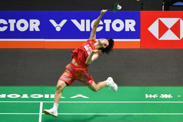 BEIJING, CHINA - JULY 24: Wang Zhiyi of China competes in the Women s Singles Quarterfinal match against Kim Ga Eun of South Korea on day 4 of the China Open 2026 at Changzhou Olympic Sports Center Gymnasium on July 24, 2026 in Changzhou, Jiangsu Province of China.  Copyright: xVCGx 111656122283