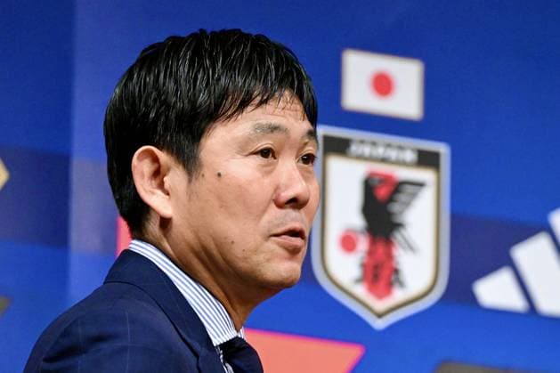 Hajime Moriyasu (JPN), JULY 24, 2026 - Football Soccer : Hajime Moriyasu head coach attends a press conference, PK, Pressekonferenz in Tokyo, Japan. Noxthirdxpartyxsales  aflo_338953170 KenjiroxMatsuox