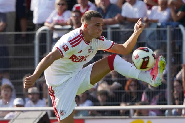 23 .07.2026, Fussball, Köln, Testspiel, Freundschaftsspiel, SV Bergisch Gladbach 09 vs 1.FC Köln, Belkaw -Arena , Bergisch Gladbach Said El Mala 1.FC Köln, Aktion, Einzelbild *** July 23, 2026, Soccer, Cologne, Exhibition Match, Friendly Match, SV Bergisch Gladbach 09 vs. 1. FC Köln, Belkaw Arena, Bergisch Gladbach, Said El Mala (1. FC Köln), Action, Still Image