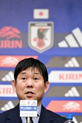 Hajime Moriyasu (JPN), JULY 24, 2026 - Football Soccer : Hajime Moriyasu head coach attends a press conference, PK, Pressekonferenz in Tokyo, Japan. Noxthirdxpartyxsales  aflo_338953775 KenjiroxMatsuox