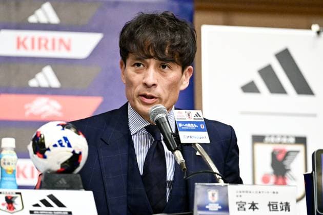 JFA Tsuneyasu Miyamoto (JPN), JULY 24, 2026 - Football Soccer : Hajime Moriyasu head coach attends a press conference, PK, Pressekonferenz in Tokyo, Japan. Noxthirdxpartyxsales  aflo_338954260 KenjiroxMatsuox