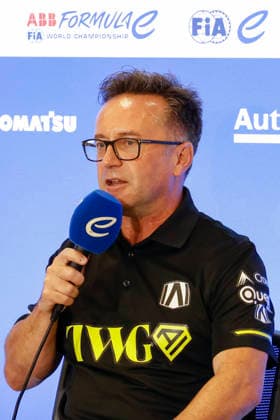 July 24, 2026, Tokyo, Japan: Roger Griffiths Team Principal of Andretti Formula E speaks during a press conference, PK, Pressekonferenz for the Formula E Tokyo E-Prix of the 2025Ã¢â‚¬2026 ABB FIA Formula E World Championship, WM, Weltmeisterschaft at Tokyo Big Sight convention center in Tokyo. Formula E 2026: Tokyo E-Prix  - ZUMAm191 20260724_aap_m191_006 Copyright: xRodrigoxReyesxMarinx