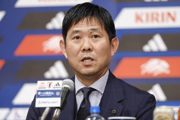 Football: Japan head coach Moriyasu Japan men s football team head coach Hajime Moriyasu speaks at a press conference, PK, Pressekonferenz at a hotel in Tokyo on July 24, 2026.  A14AA0005624058P