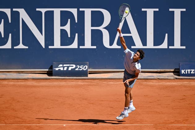TENNIS - ATP, Tennis Herren Generali Open 2026 KITZBUEHEL,AUSTRIA,24.JUL.26 - TENNIS - ATP World Tour, Generali Open. Image shows Pierre Hugues Herbert (FRA).  GEPAxpictures xDanielxSchoenherr