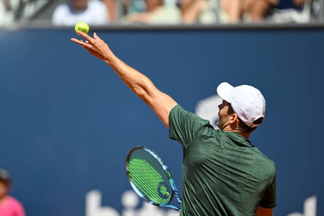 TENNIS - ATP, Tennis Herren Generali Open 2026 KITZBUEHEL,AUSTRIA,24.JUL.26 - TENNIS - ATP World Tour, Generali Open. Image shows Mark Wallner (GER).  GEPAxpictures xDanielxSchoenherr