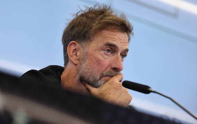 24.07.2026, Fussball DFB-Pressekonferenz, Vorstellung des neuen Bundestrainers Jürgen Klopp DFL DFB REGULATIONS PROHIBIT ANY USE OF PHOTOGRAPHS AS IMAGE SEQUENCES AND OR QUASI-VIDEO. xdcx *** July 24, 2026, DFB Soccer Press Conference, Introduction of the New National Team Coach Jürgen Klopp DFL DFB REGULATIONS PROHIBIT ANY USE OF PHOTOGRAPHS AS IMAGE SEQUENCES AND OR QUASI-VIDEO xdcx Copyright: HMBxMedia Claus