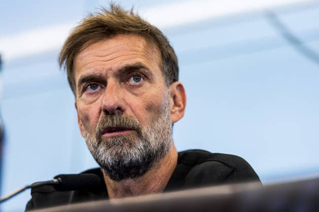 FRANKFURT, GERMANY - JULY 24: Juergen Klopp (Head Coach Germany) during the press conference, PK, Pressekonferenz to present Juergen Klopp as the new head coach of Germany at DFB Campus on July 24, 2026 in Frankfurt, Germany. Hessen Germany Copyright: xSteffiexWunderlx